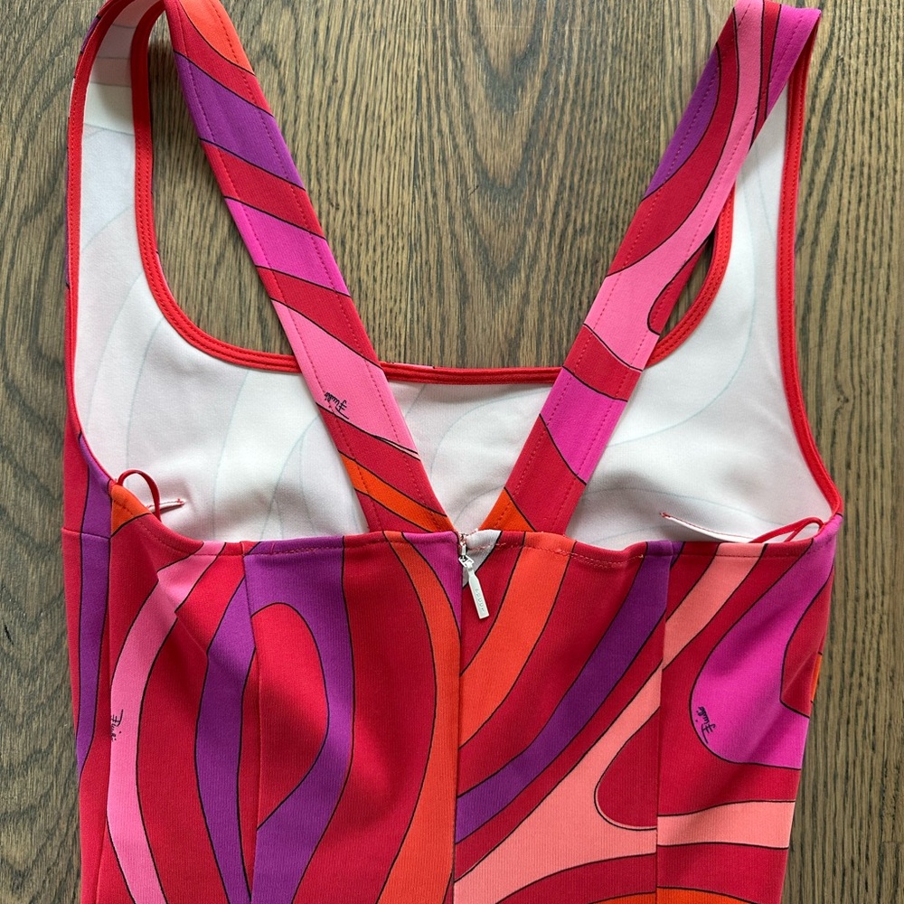Emilio Pucci Iride Print Minidress - Picture 6 of 8